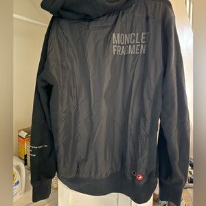 Men’s Moncler 7 Fragment Hiroshi Fujiwara Black Hoodie